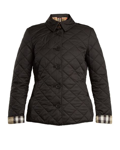 Burberry Frankby Quilted Jacket, Black .